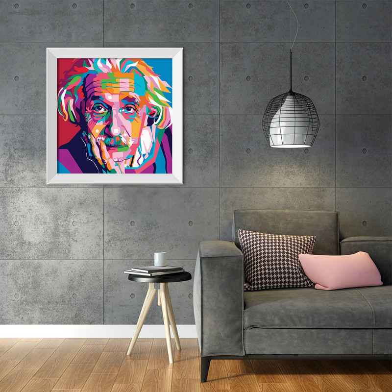 تابلو مدل Albert Einstein کد TM48 - Image 2