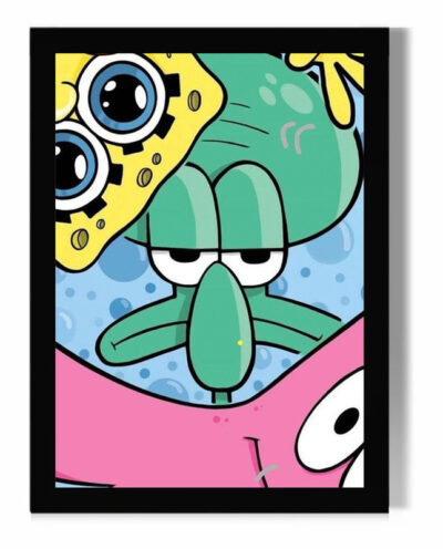 تابلو مدل دیواری انیمیشن باب اسفنجی SpongeBob کد FD273