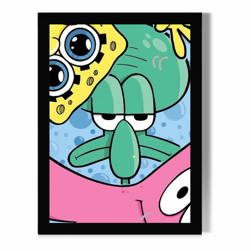 تابلو مدل دیواری انیمیشن باب اسفنجی SpongeBob کد FD273