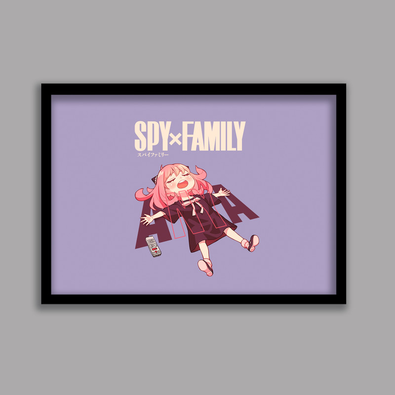 تابلو مدل انیا فورجر انیمه اسپای ایکس فمیلی Spy x Family کد LA-G10367-2