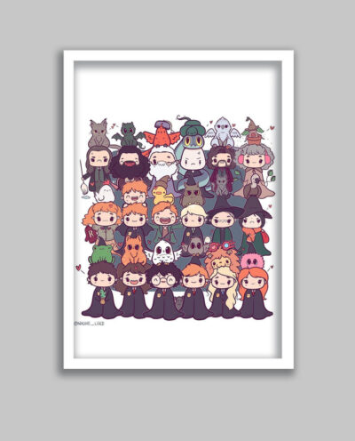 تابلو مدل هری پاتر Harry Potter کد LA-G10602