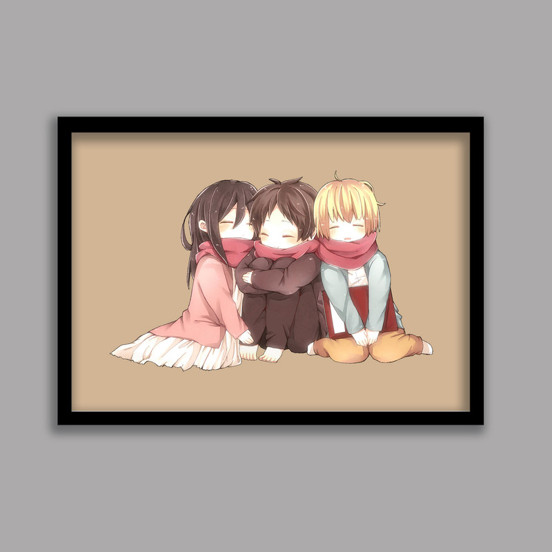 تابلو مدل انیمه اتک آن تایتان Attack on Titan کد LA-G10415-2