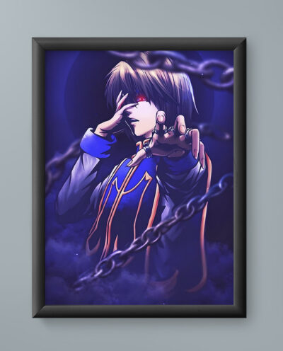 تابلو مدل انیمه کوراپیکا هانتر ایکس هانتر Kurapika Hunter Hunter anime 10