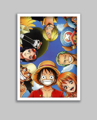 تابلو مدل انیمه وان پیس One Piece کد LA-G10514