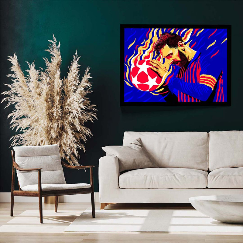 تابلو مدل messi کد F-10014 - Image 3