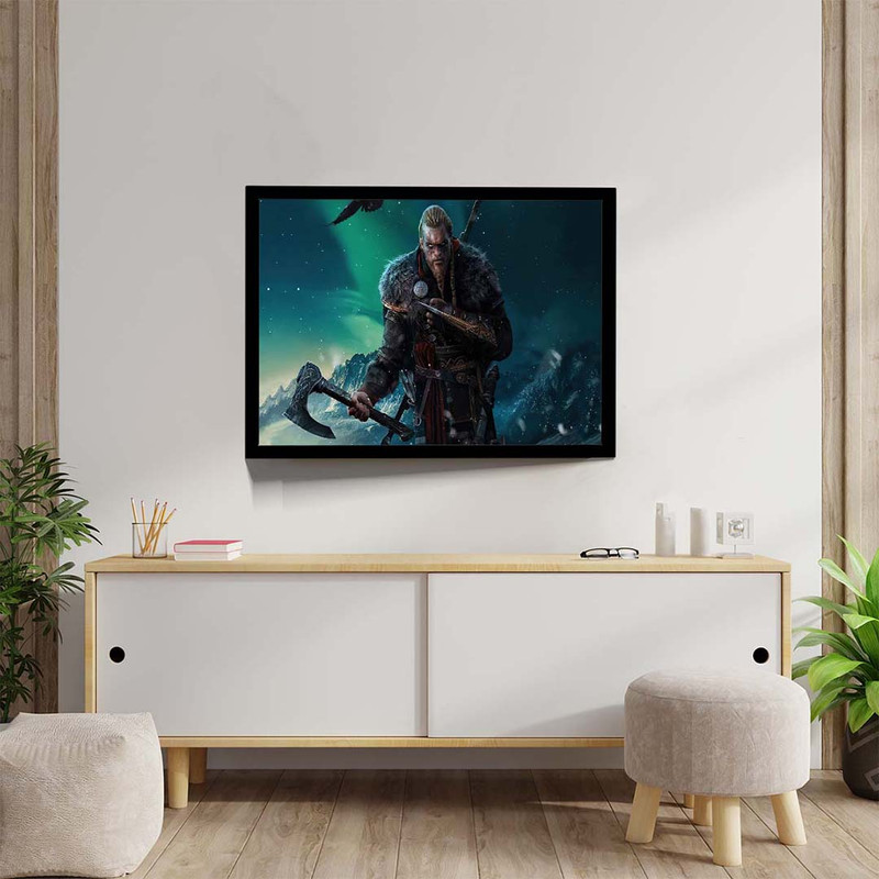تابلو مدل assassins creed valhalla game کد F-10038 - Image 4