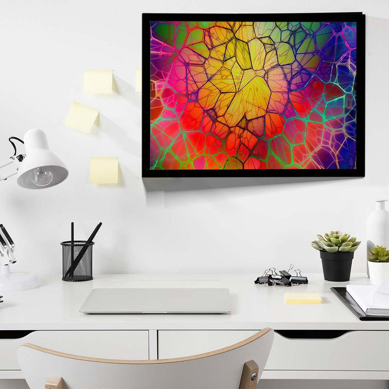 تابلو مدل geometric lines کد F-12033 - Image 6