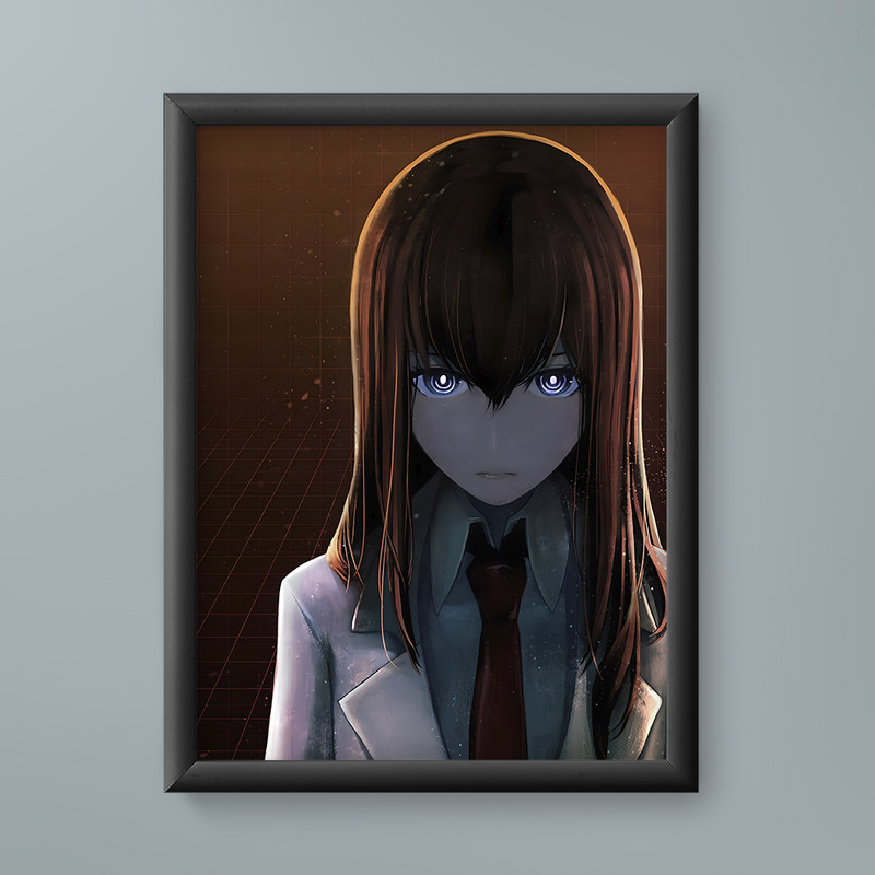 تابلو مدل انیمه کوریسو ماکیسه اشتاینز گیت Kurisu Makise SteinsGate anime 12