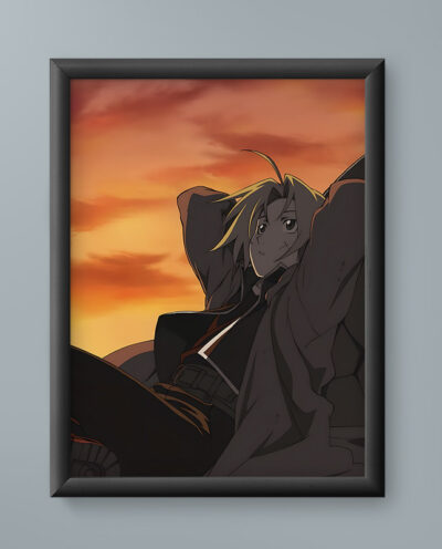 تابلو مدل انیمه ادوارد الریک فول متال آلکمیست 06 Edward Elric Fullmetal Alchemist anime