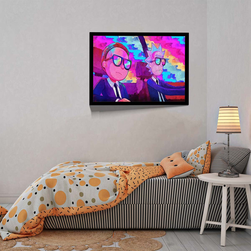 تابلو مدل rick and morty کد G2061 - Image 8
