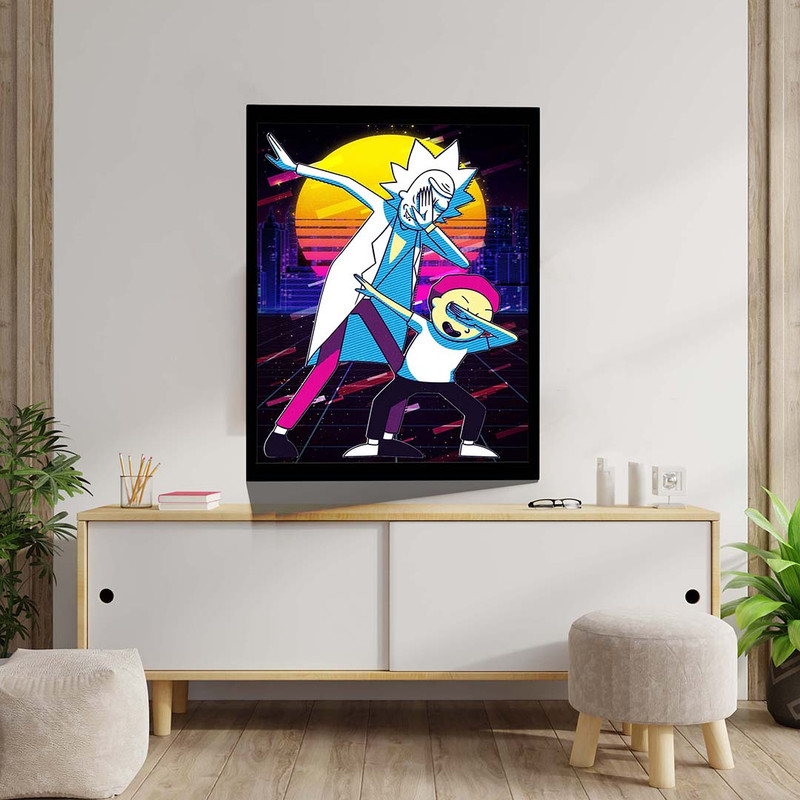 تابلو مدل Rick Morty کد F-1030 - Image 4
