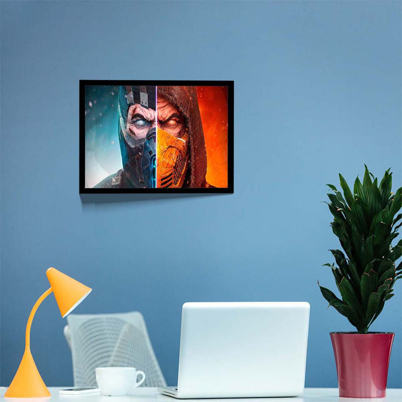 تابلو مدل scorpion mortal kombat کد F-15045 - Image 9