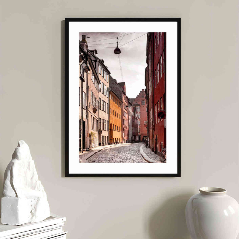 تابلو مدل Street in Copenhagen کد 248901890 - Image 3