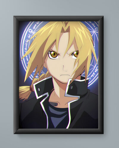تابلو مدل انیمه ادوارد الریک فول متال آلکمیست 14 Edward Elric Fullmetal Alchemist anime