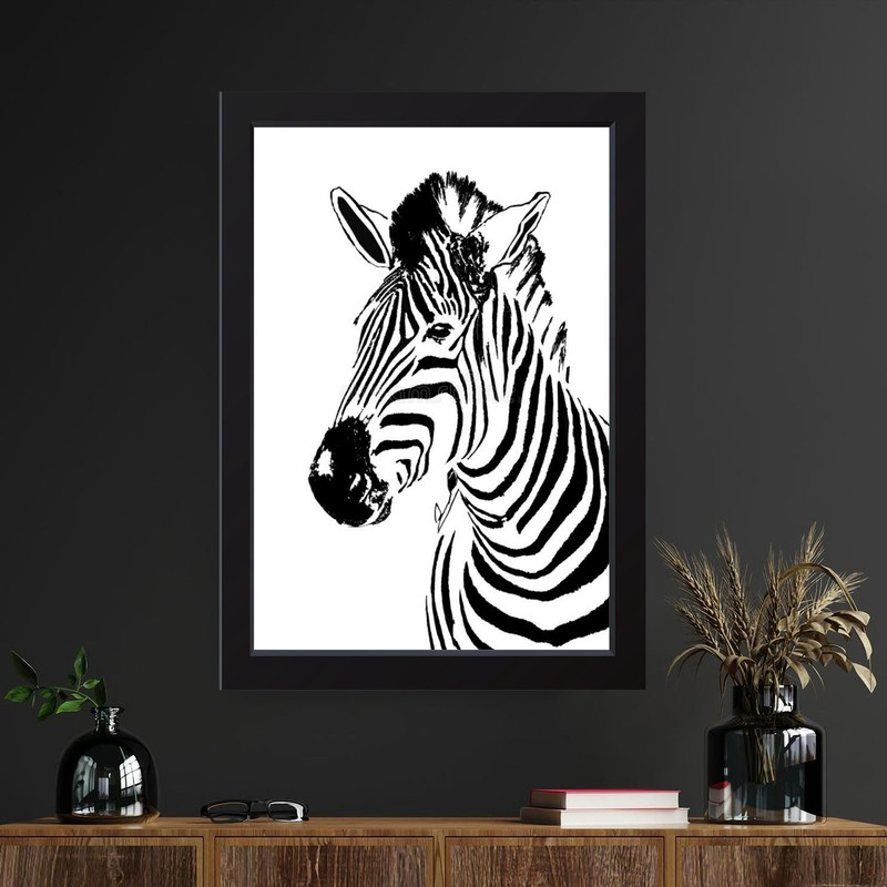 تابلو مدل مینیمال ZEBRA کد S2508-b - Image 4