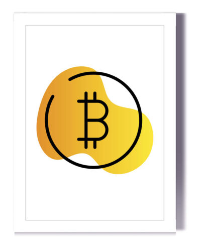 تابلو مدل بیت کوین کد WBCY1