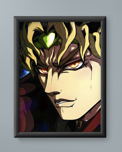 تابلو مدل انیمه دیو براندو جوجو Dio Brando JoJo anime 14