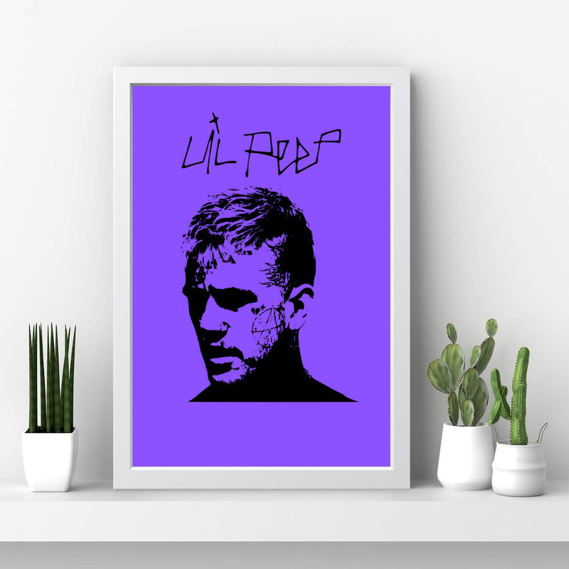 تابلو مدل لیل پیپ Lil Peep کد m2517-w - Image 4