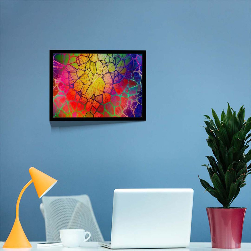 تابلو مدل geometric lines کد F-12033 - Image 9
