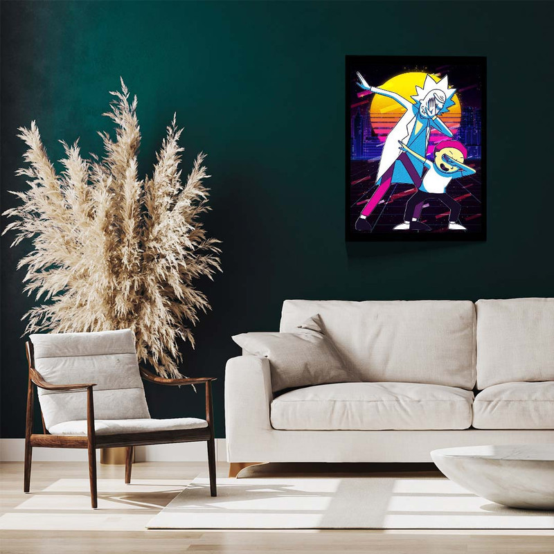 تابلو مدل Rick Morty کد F-1030 - Image 3