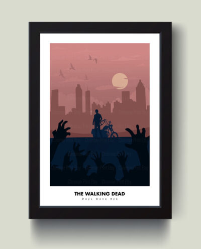 تابلو مدل The Walking dead کد S3019-b