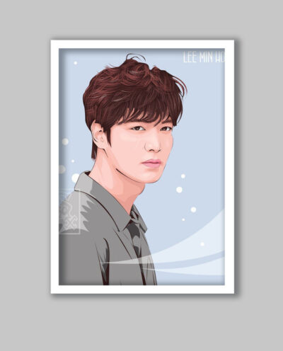 تابلو مدل لی مین هو Lee Min-ho کد LA-G10695