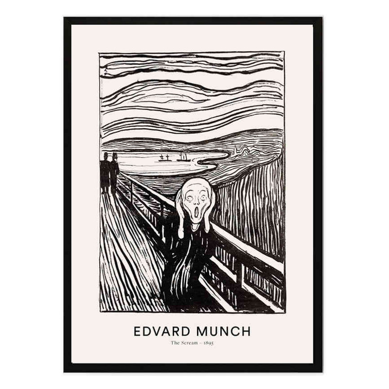 تابلو مدل The scream کد 248901690 - Image 2