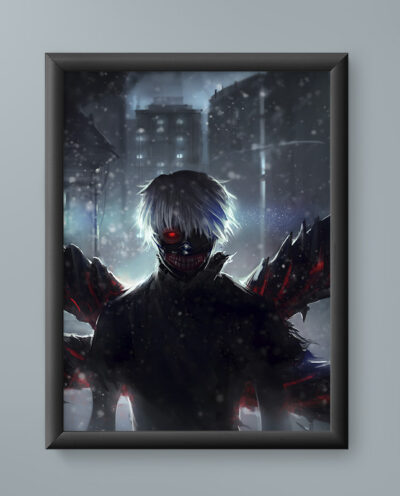 تابلو مدل انیمه کن کانکی توکیو غول Ken Kaneki Tokyo Ghoul anime 02