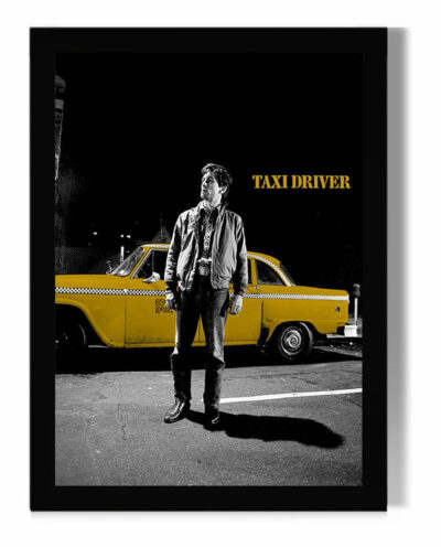 تابلو مدل دیواری طرح فیلم راننده تاکسی Taxi Driver کد FD235