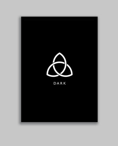 تابلو مدل سریال دارک Dark کد LA-G10545-2