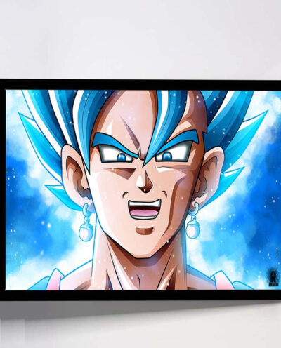 تابلو مدل dragon ball super saiyajin کد F-12003