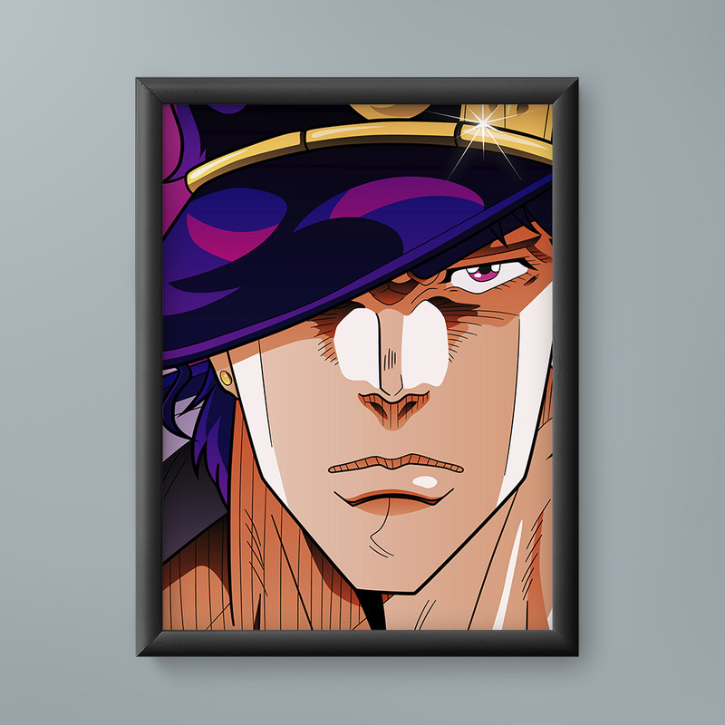 تابلو مدل جوتارو کوجو جوجو بیزار Jotaro Kujo JoJo39s Bizarre 01