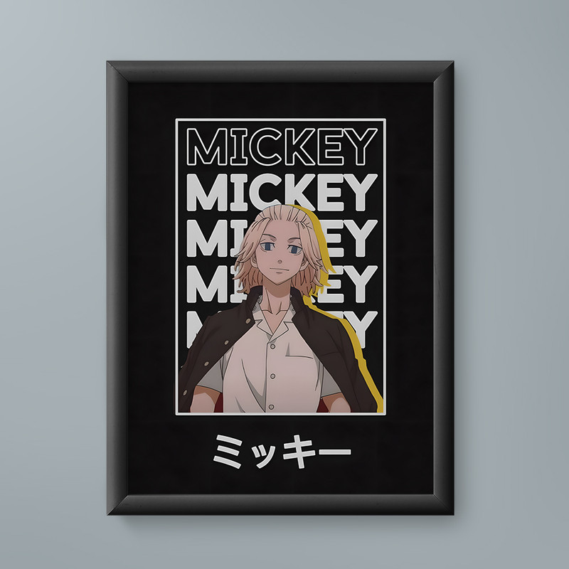 تابلو مدل انیمه مایکی توکیو ریونجرز Mikey Tokyo revengers anime 11