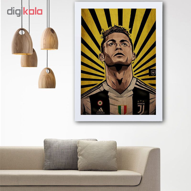 تابلو گالری استاربوی طرح رونالدو مدل هنری L56 - Image 2