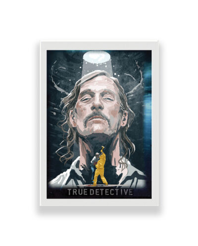 تابلو طرح سریال true detective