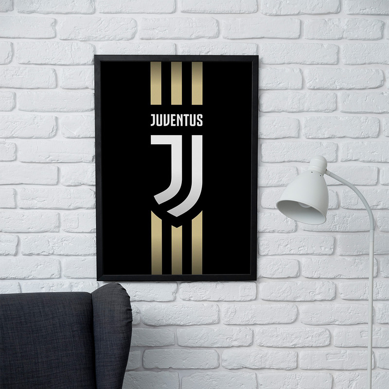 تابلو مدل دیواری طرح یوونتوس Juventus کد FD585 - Image 2