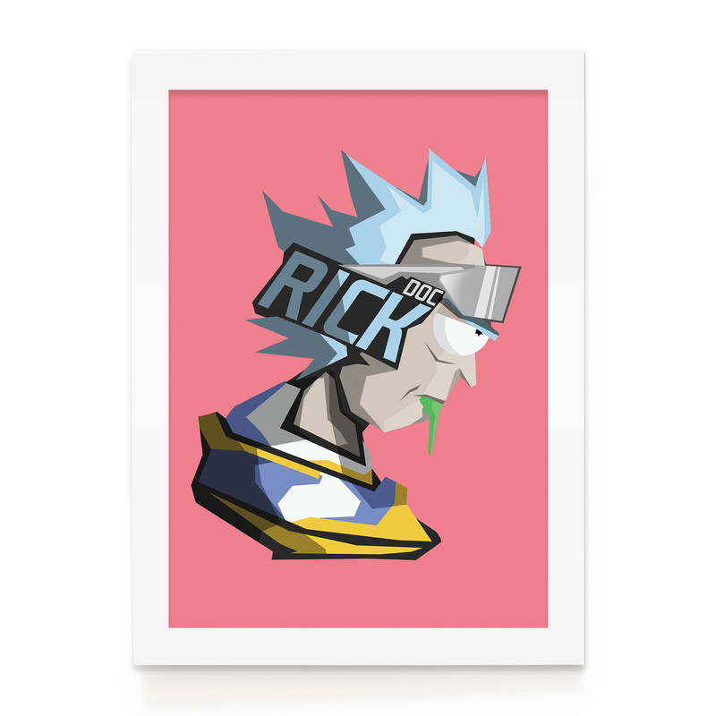 تابلو مدل Rick And Morty کد RF-5003