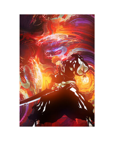 تابلو مدل انیمه ایچیگو کوروساکی بلیچ Ichigo Kurosaki bleach anime 09
