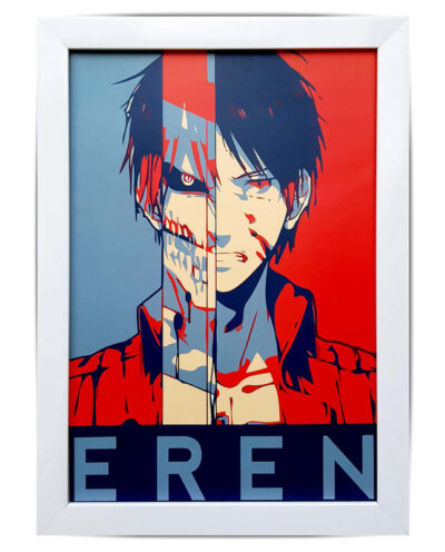 تابلو مدل اتک آن تایتان ارن attack on titan eren W006