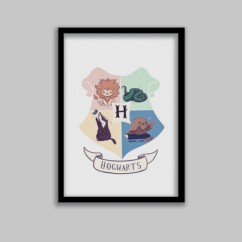 تابلو مدل هری پاتر Harry Potter کد LA-G10560-2