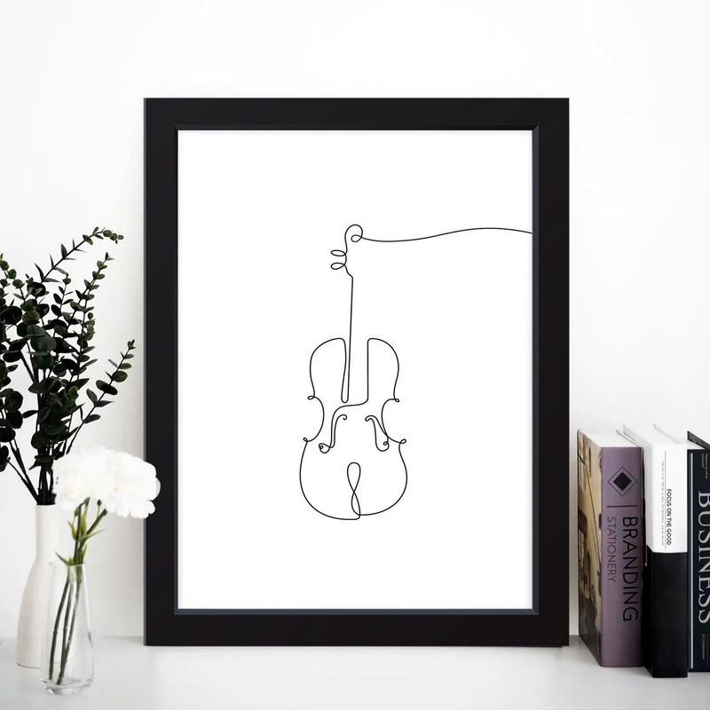 تابلو مدل Violin کد m2669-b - Image 4