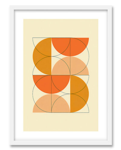 تابلو دکوراتیو فورنیمو مدل Abstract Geometric کد 0522B