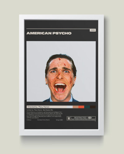 تابلو مدل American Psycho کد S3027-w
