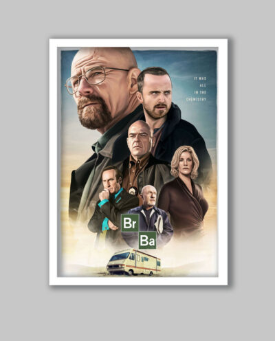 تابلو مدل سریال بریکینگ بد Breaking Bad کد LA-G10707
