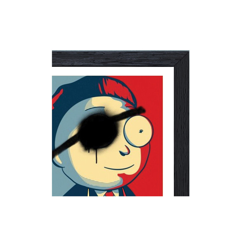 تابلو طرح Rick and Morty مدل PrRckMt3b - Image 2