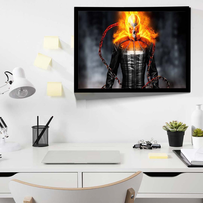 تابلو مدل ghost rider fire کد F-12036 - Image 6