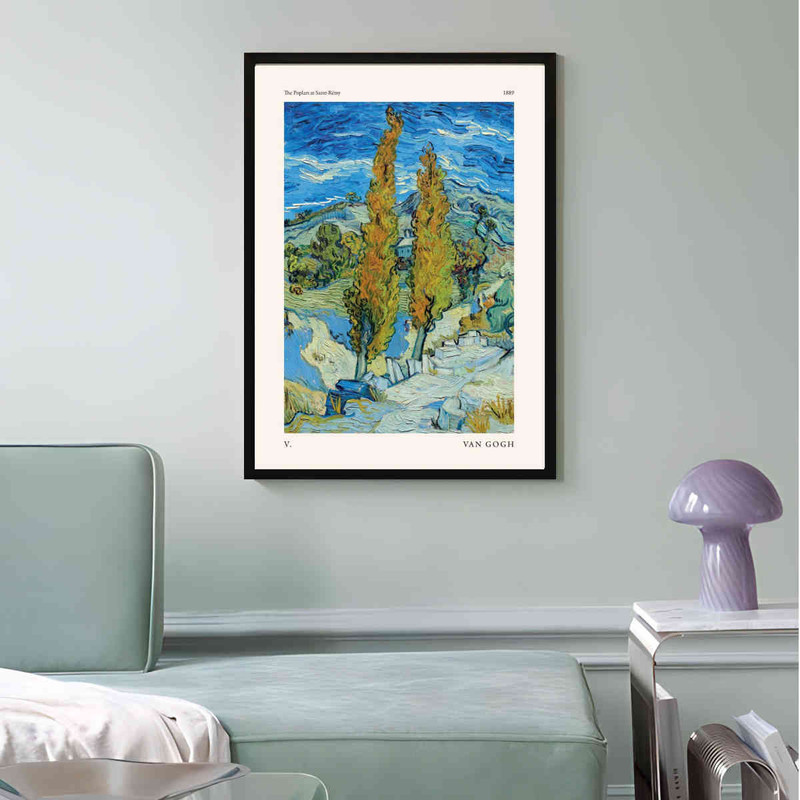 تابلو مدل Poplars at saint کد 248901776 - Image 3