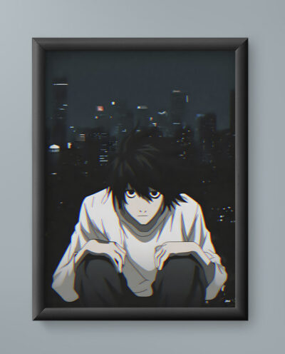 تابلو مدل انیمه ال دث نوت L Death note anime 06