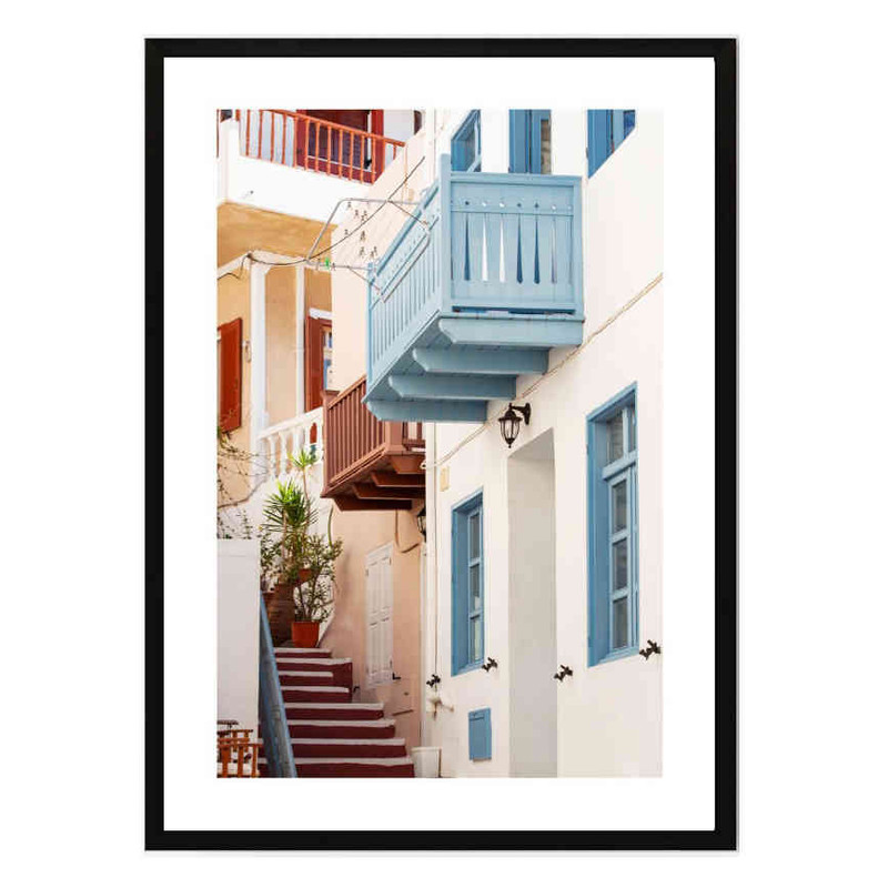 تابلو مدل Houses in Greece کد 248901833