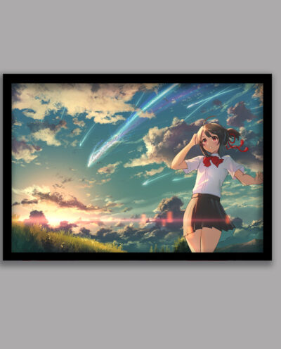 تابلو مدل انیمه Your Name کد LA-G10479-2